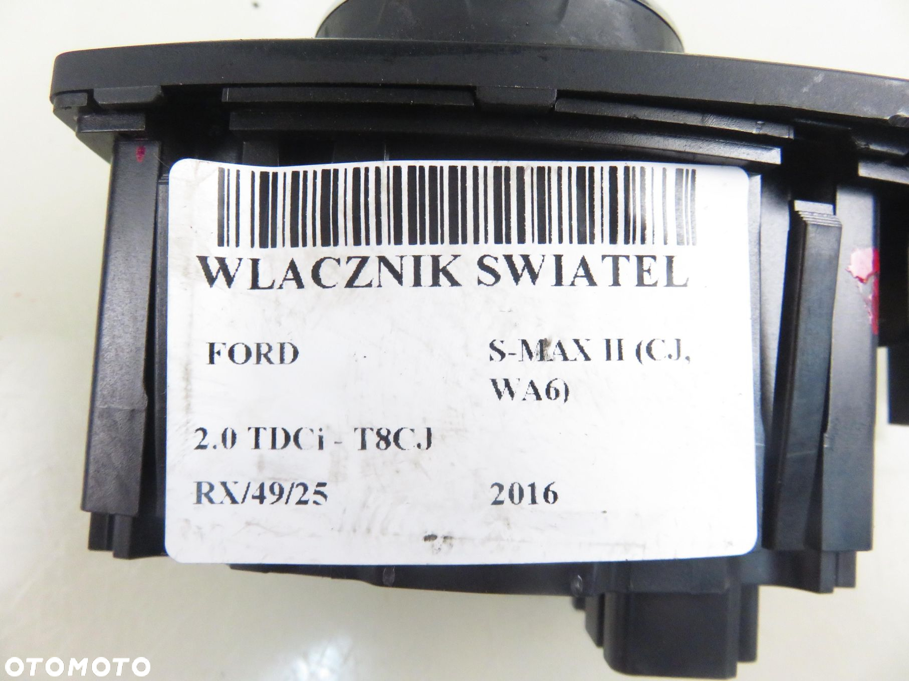 WŁĄCZNIK ŚWIATEŁ FORD S-MAX II (CJ, WA6) E1GT13D061ECW - 9