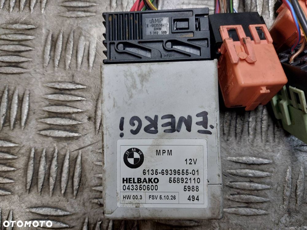 MODUŁ HAKA MODUŁ POMPY MODUŁ ZAWIESZENIA MODUŁ PDC WIĄZKA BMW E61 E60 - 2