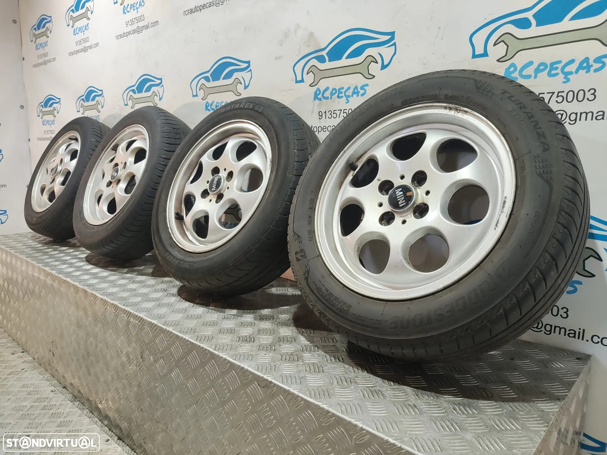 - Jantes 15 Originais Mini Cooper One 5,5J ET45 4x100 - 3
