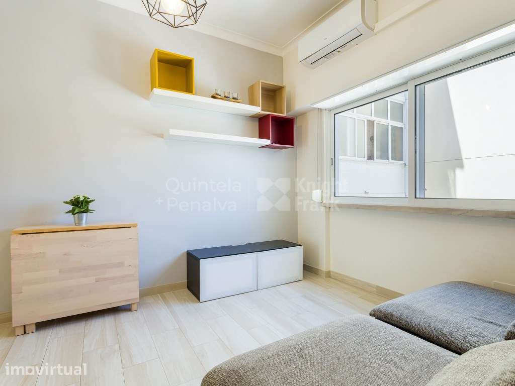 Apartamento T1 para arrendamento semi-mobilado em Almada - Grande imagem: 3/24