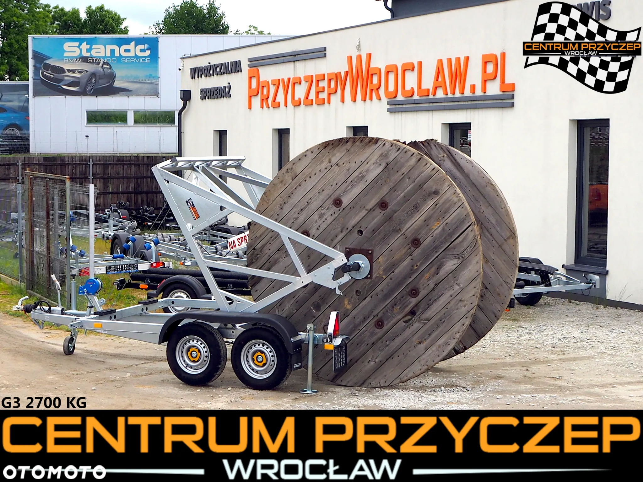 Inny PRZYCZEPA KABLOWA / 1 OŚ / 2 OSI / DMC: OD 750 KG DO 2700 KG - 31