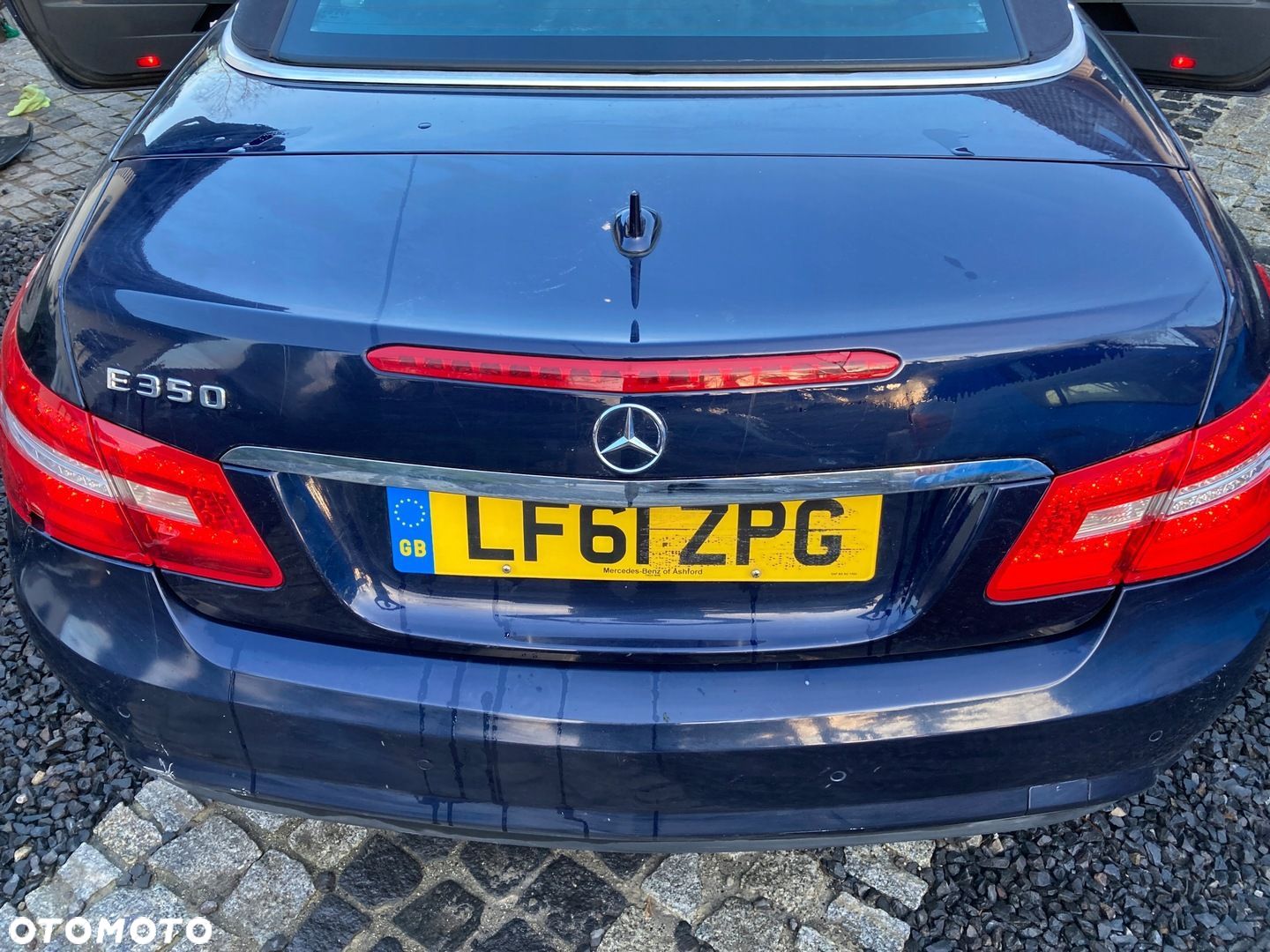KLAPA TYŁ MERCEDES E KLASA W207 CABRIO C 890 - 1
