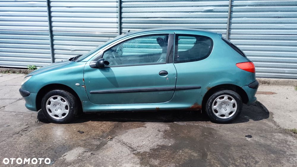 tylko części Peugeot 206 I PHI 1.4 8V 75KM 55kW KFX 3D HB lakier KRV 98r-03r - 3