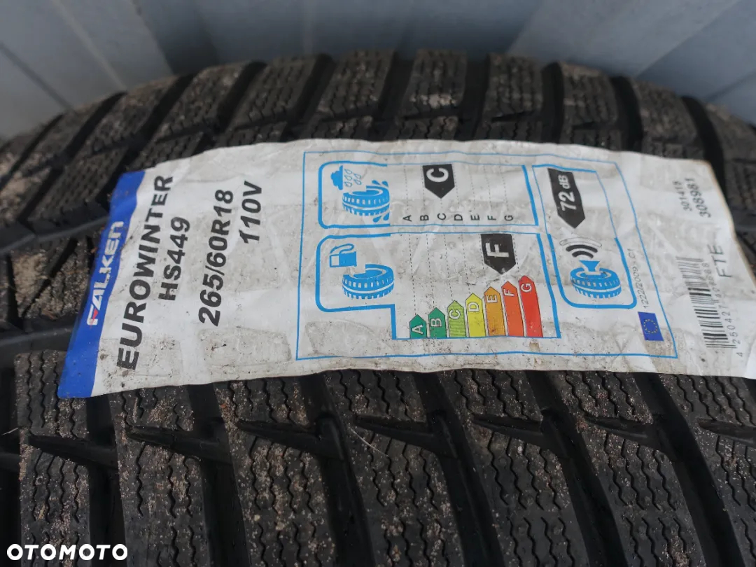 Koła Jeep Gran Cherokee WK2 18"  265/60 Zima 68078430A - 4