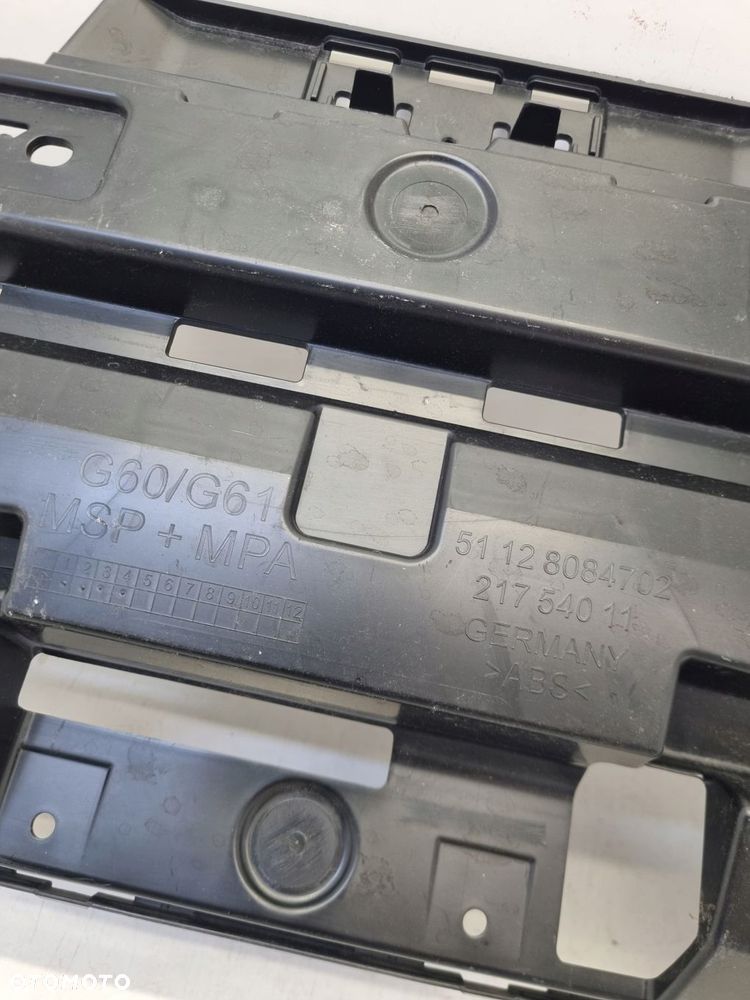 bmw 5 g60 g61 m-pakiet ślizg adapter wzmocnienie zderzaka tył tylny - 4