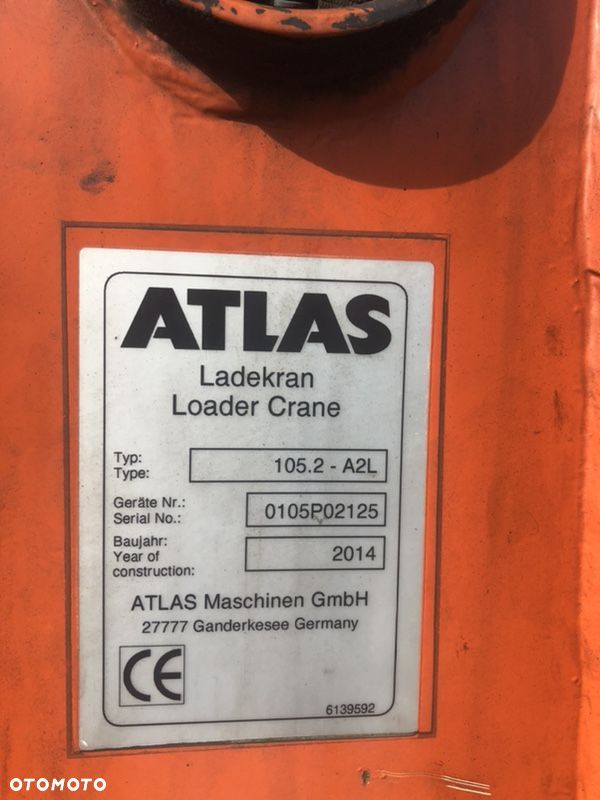 Mercedes-Benz Arocs 2527 6x2 HDS atlas 105.2-2AL skrzynia - 13