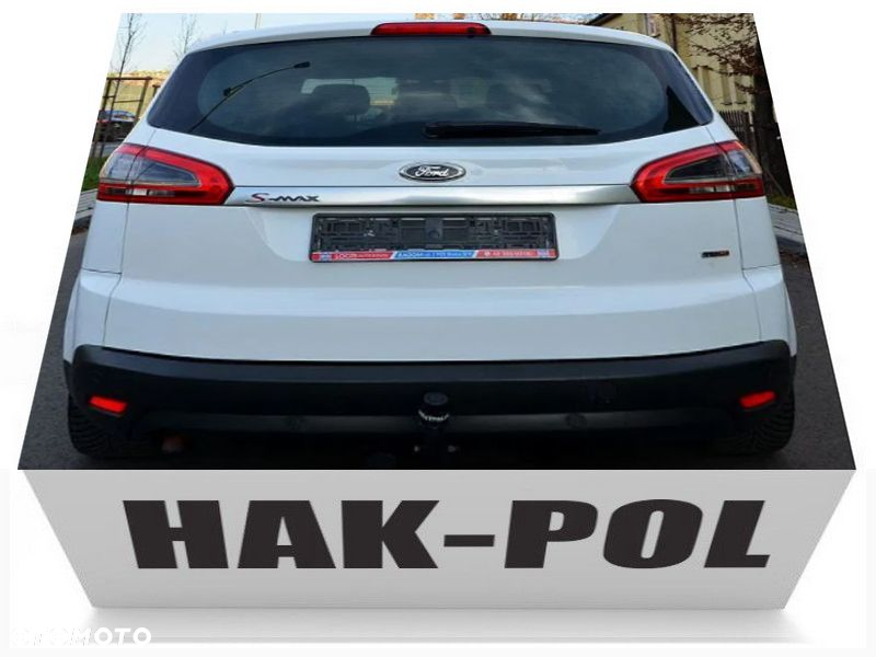 HAK HOLOWNICZY + MODUŁ + WIĄZKA + GNIAZDO 7 PIN + 7/13 FORD GALAXY 3 III S-MAX SMAX MK1 I 2006-15 - 8