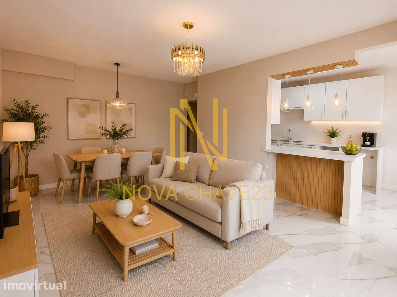 Apartamento T2 Remodelado na Rinchoa – 91 m² | 6.º Andar - Grande imagem: 4/31