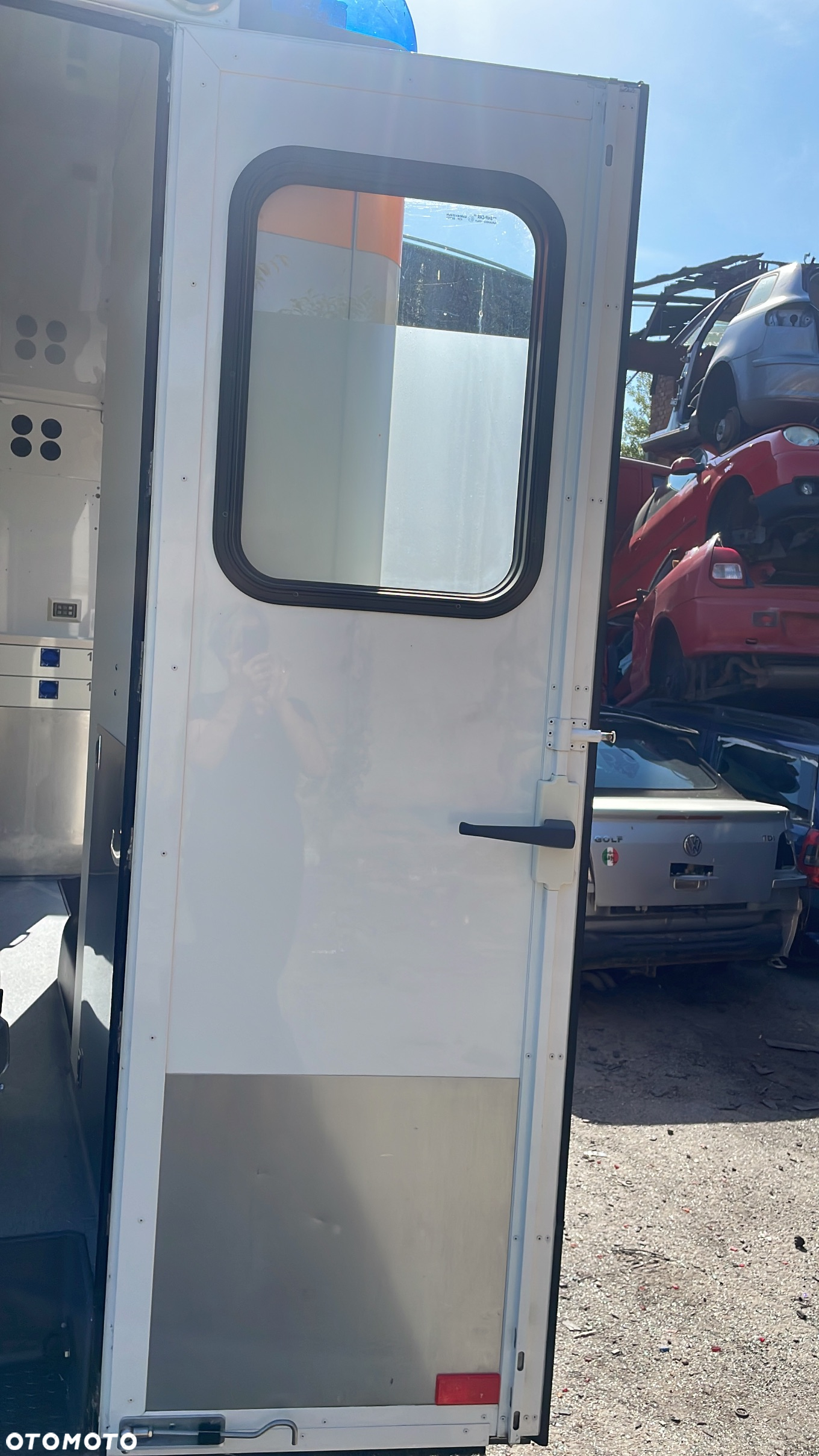 Drzwi tylne VW Crafter Sprinter Kontener karetka - 4