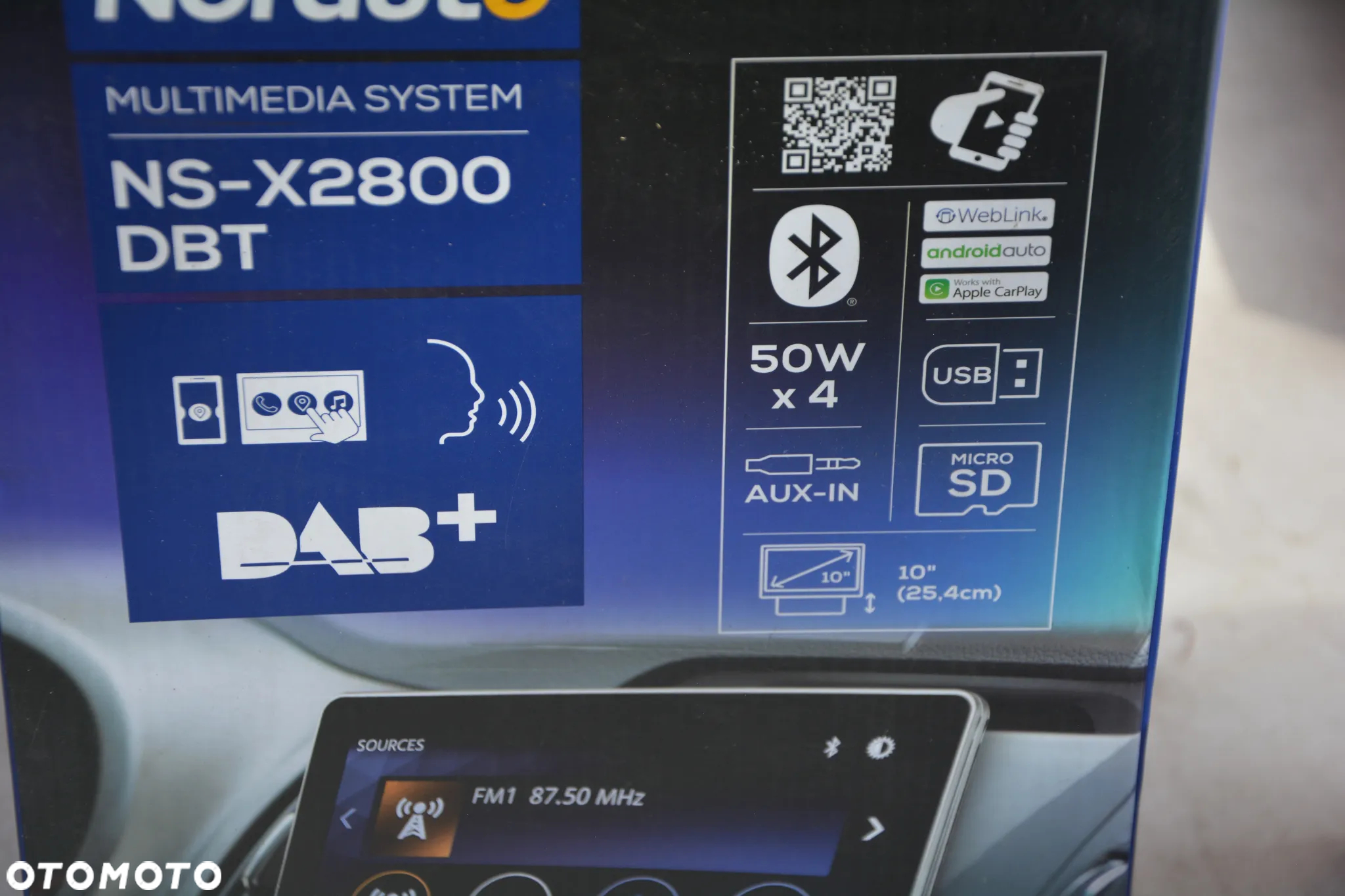 NORAUTO NS-X2800DBT Radio samochodowe - 6