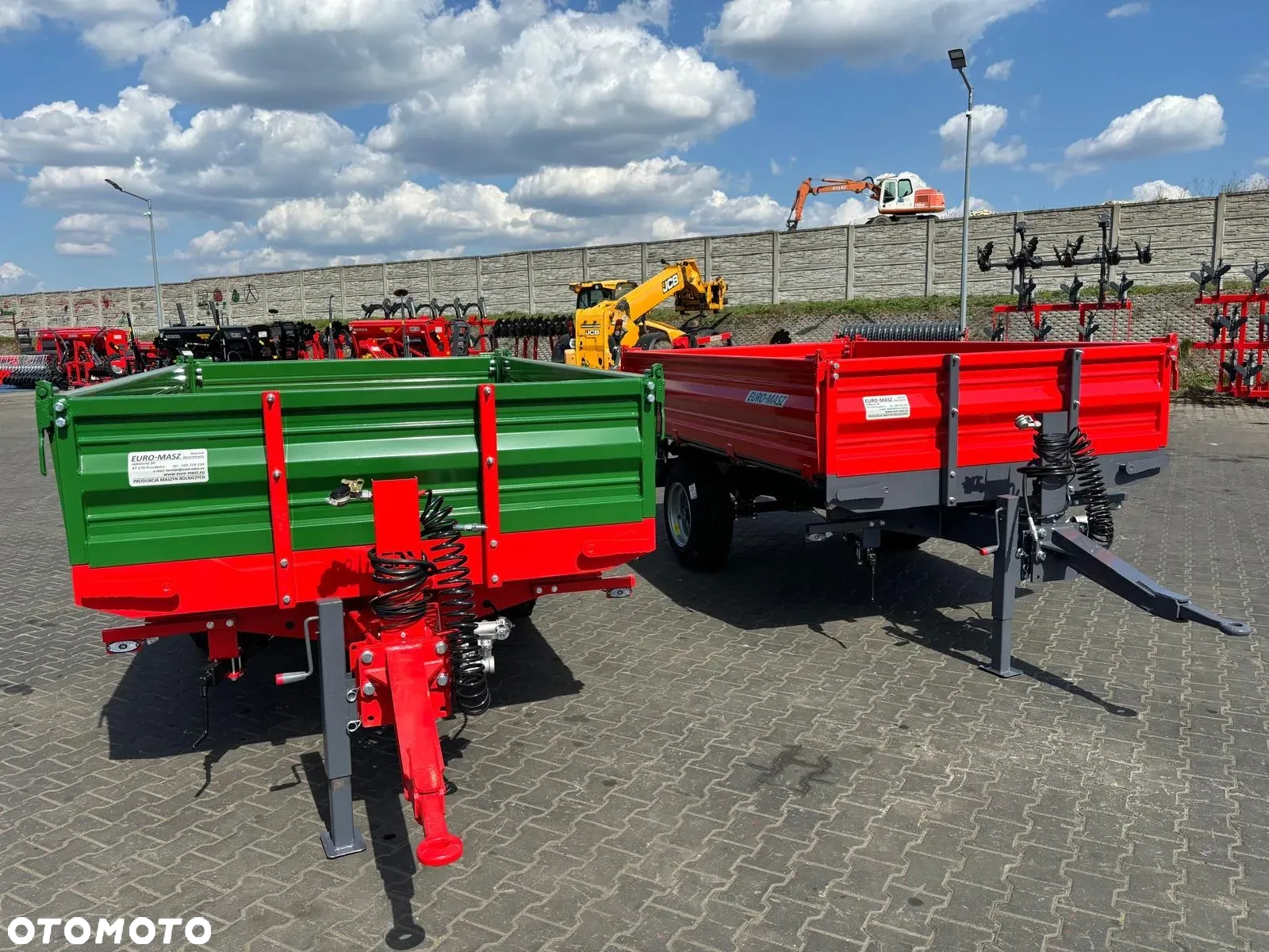 NOWA PRZYCZEPA ROLNICZA SPECJALNA 3T EURO-MASZ - 11
