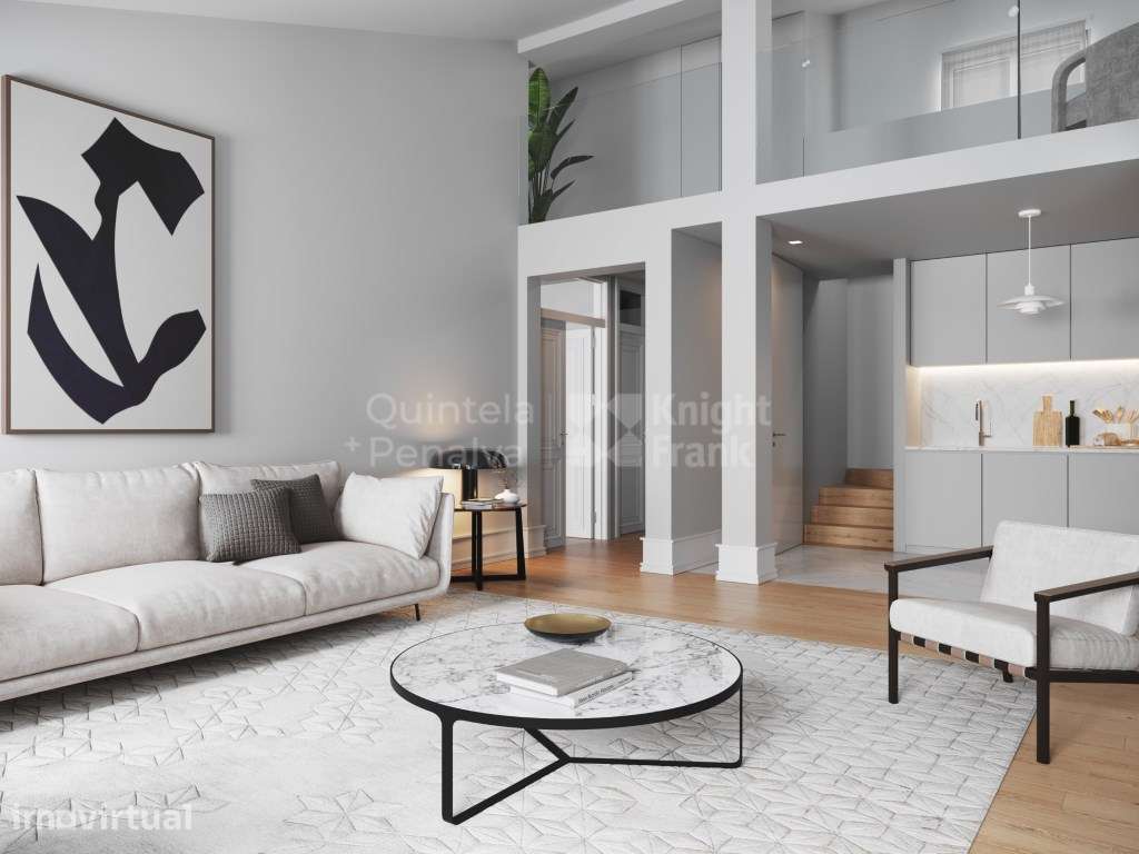 Apartamento T0 com vista rio, no coração do Chiado, Lisboa - Grande imagem: 3/9
