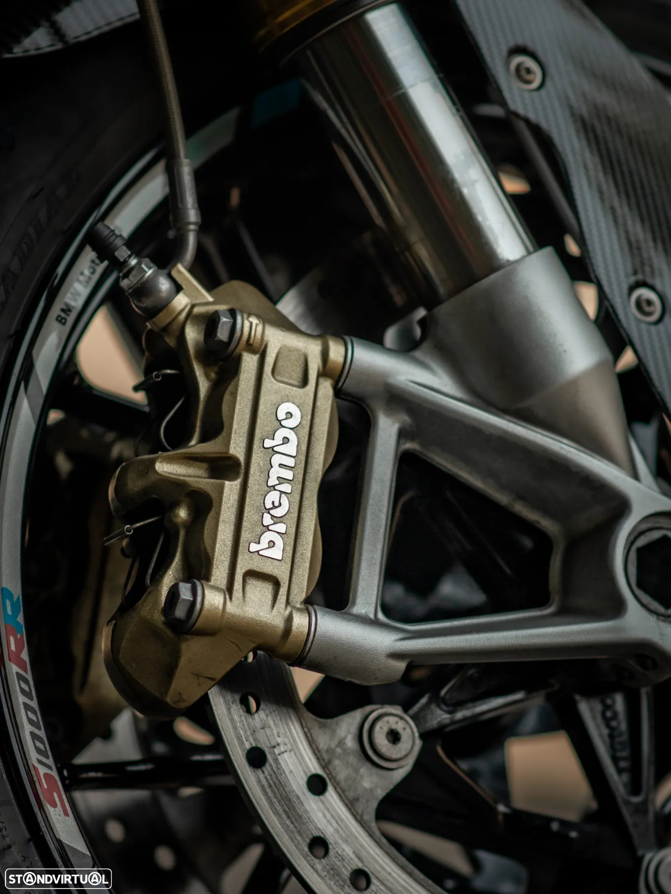 BMW S 1000 RR Linha escape completo akrapovic - 5