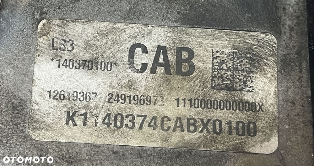 P9 GMC YUKON XL IV 2015- 5.3 GŁOWICA ZAWORÓW KLAWIATURA LEWA PRAWA 12620214 - 12