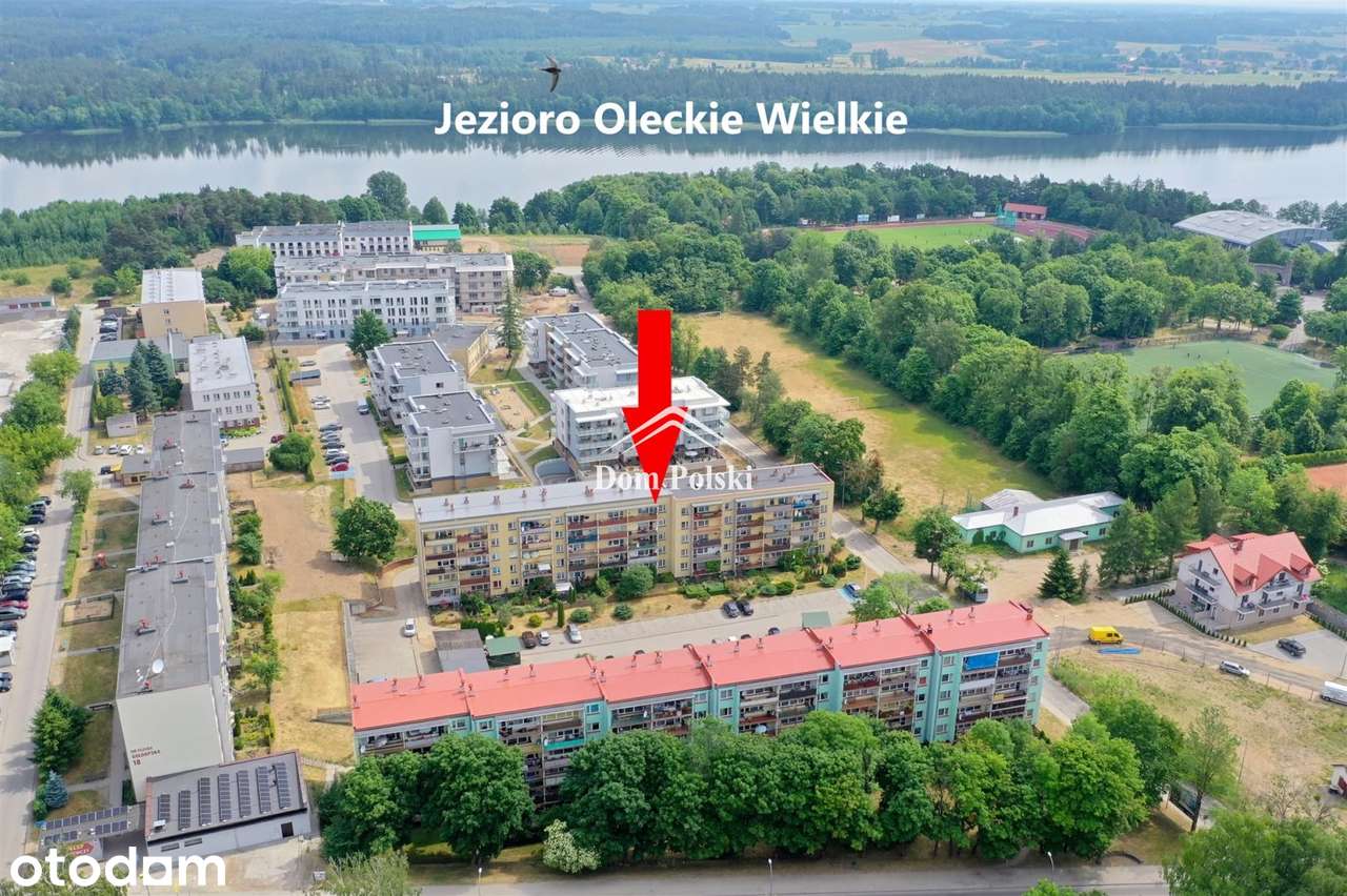 Mieszkanie 60 m2 - 400 m od jeziora, Olecko
