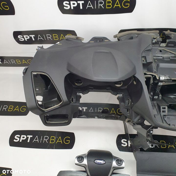 FORD KUGA MK2 DESKA ROZDZIELCZA KONSOLA KOKPIT PULPIT PODUSZKI AIRBAG AIR BAG PASY KIT SET - 2