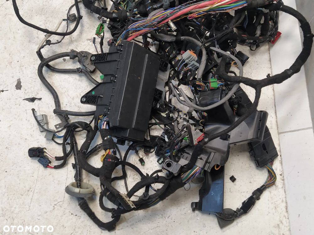 JAGUAR XF X260 2.0 PRZEWODY KABLE INSTALACJA WIĄZKA WNĘTRZA AUTOMAT LAMPY XENON EUROPA ORYGINAŁ - 6