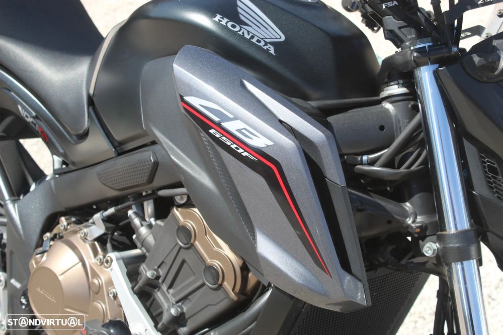 Honda CB 650 FA OFERTA TOP CASE FAZEMOS FINANCIAMENTO - 4