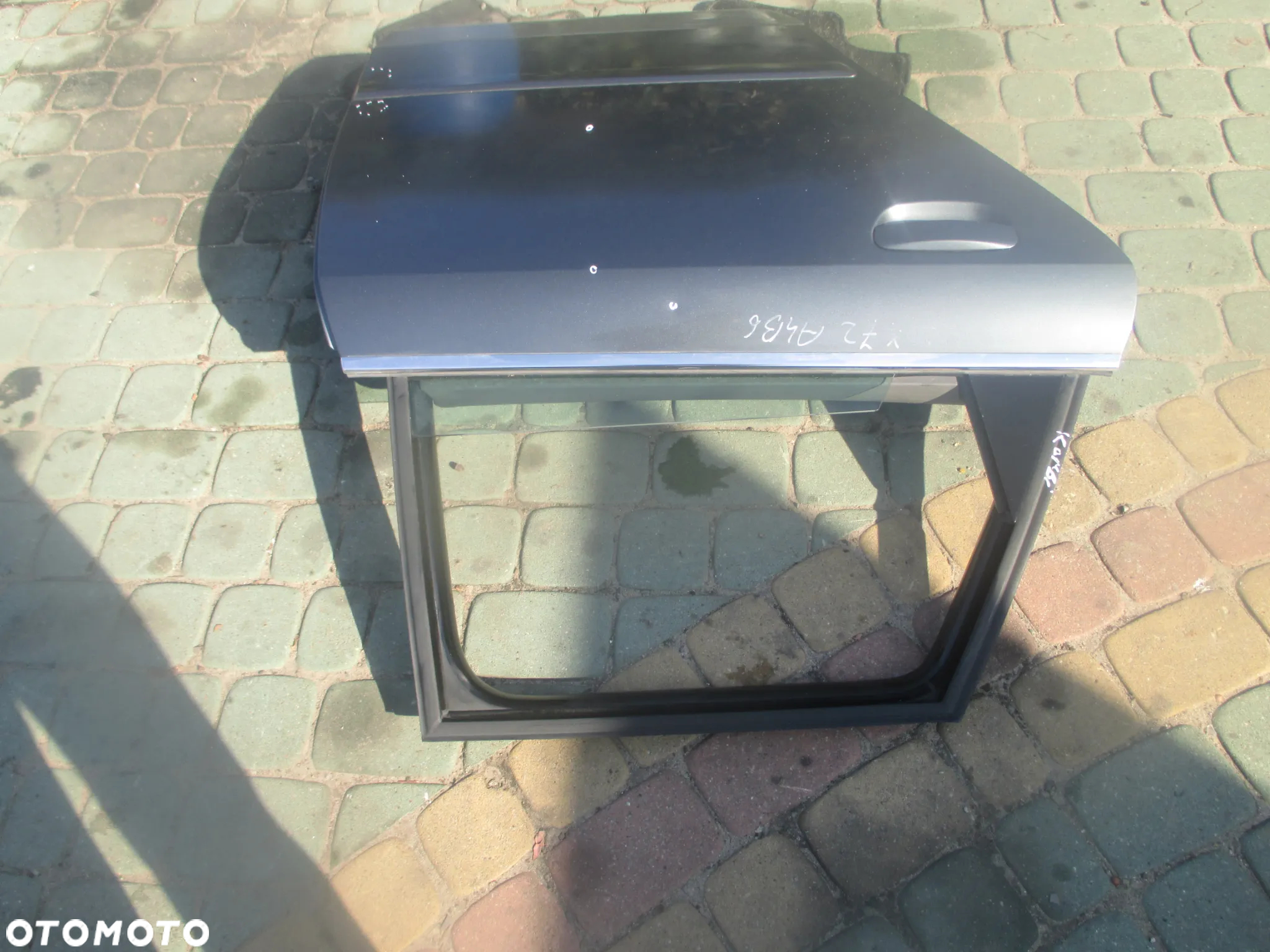 drzwi prawe tył Audi A4 B6 LX7Z bez rdzy - 8