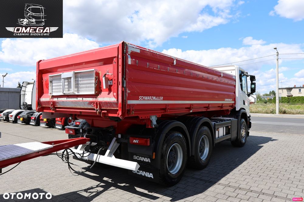 Scania P 450 XT / 6X4 /  WYWROTKA + PRZYCZEPA / ZESTAW / - 2