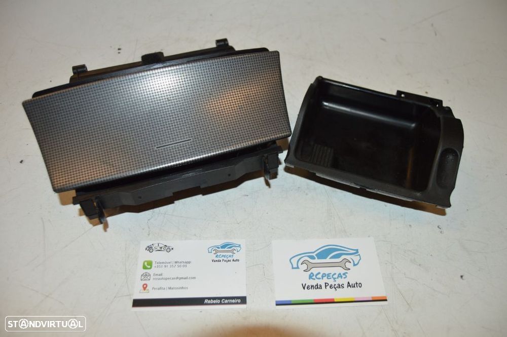 GAVETA CINZEIRO CONSOLA FRENTE FRONTAL A2036805250 MERCEDES BENZ CLASS C W203 220 CDI 150CV OM646963 - 2