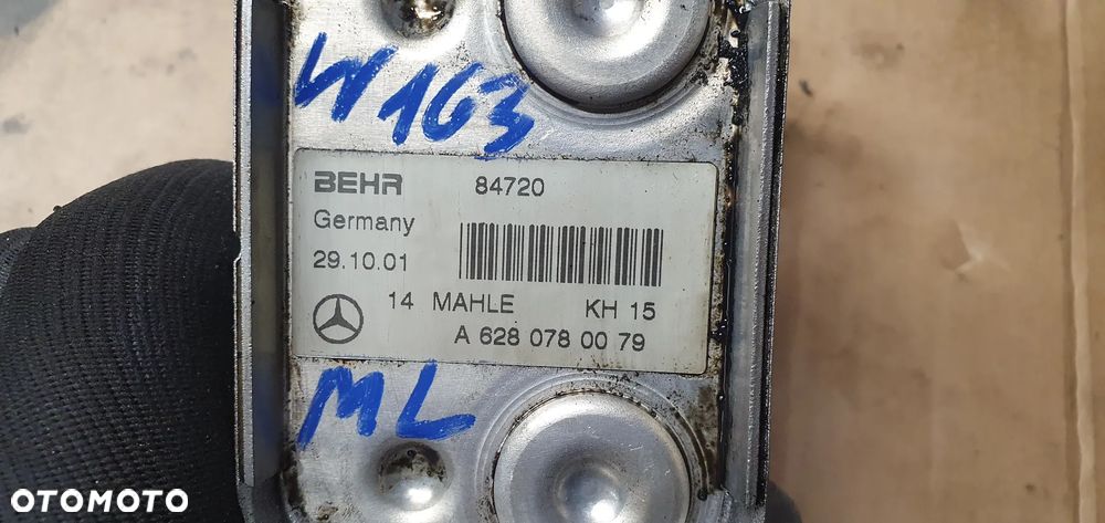 Chłodniczka paliwa Mercedes ML W163 4.0 CDI A6280780079 - 6