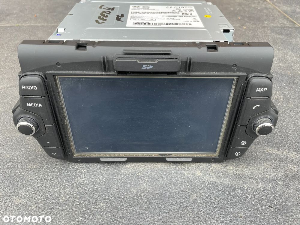 radio fabryczne KIA CEED II LIFT 96560-A2700WK nawigacja legal - 1