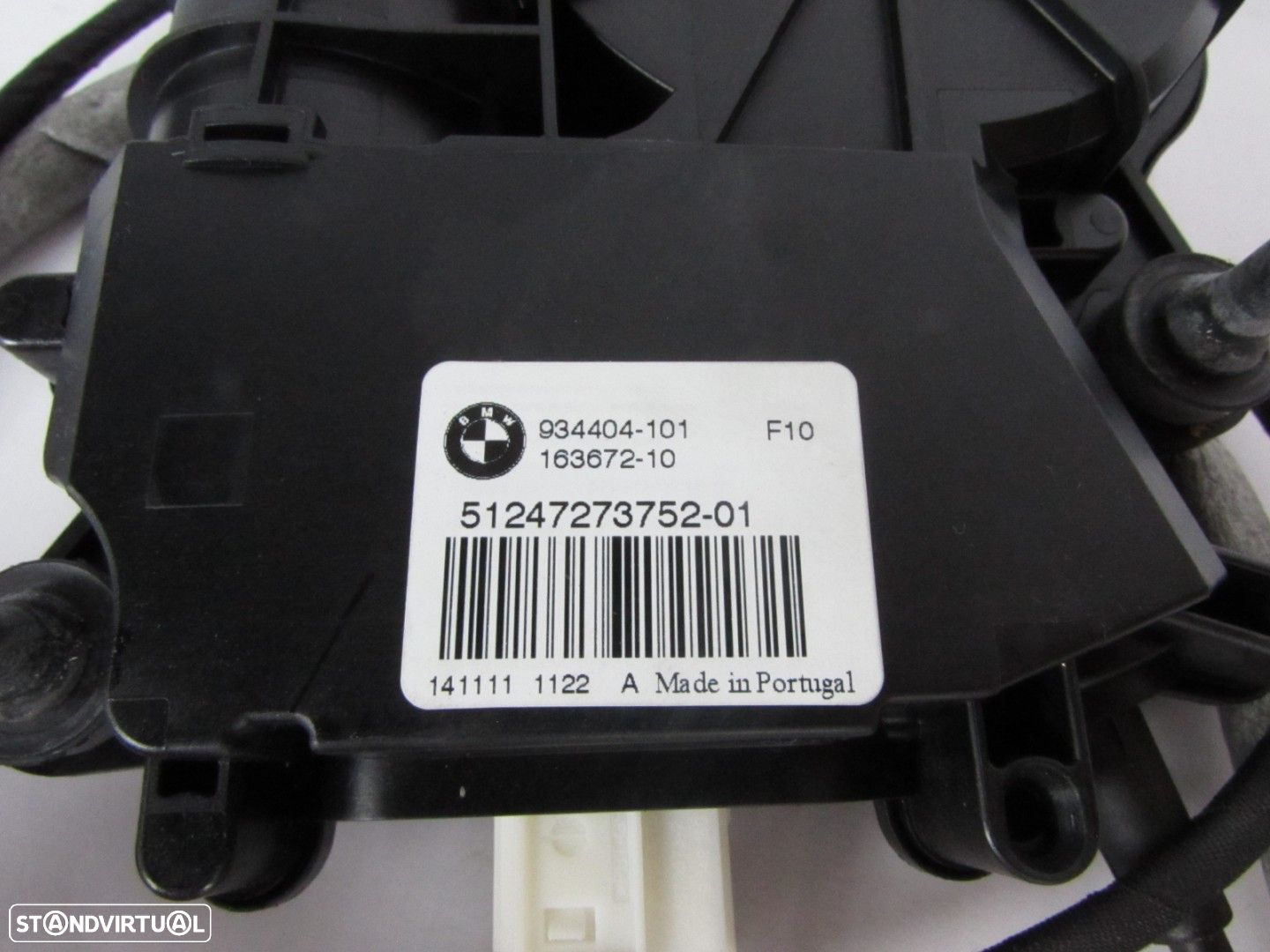 Fecho auxiliar da mala Seminovo/ Original BMW 5 (F10) 51247273752 - 3