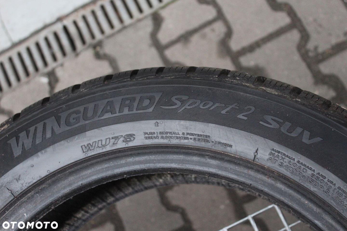 2x 225/55R18 NEXEN WINGUARD SPORT 2 SUV 102V XL 21r 8mm - 4