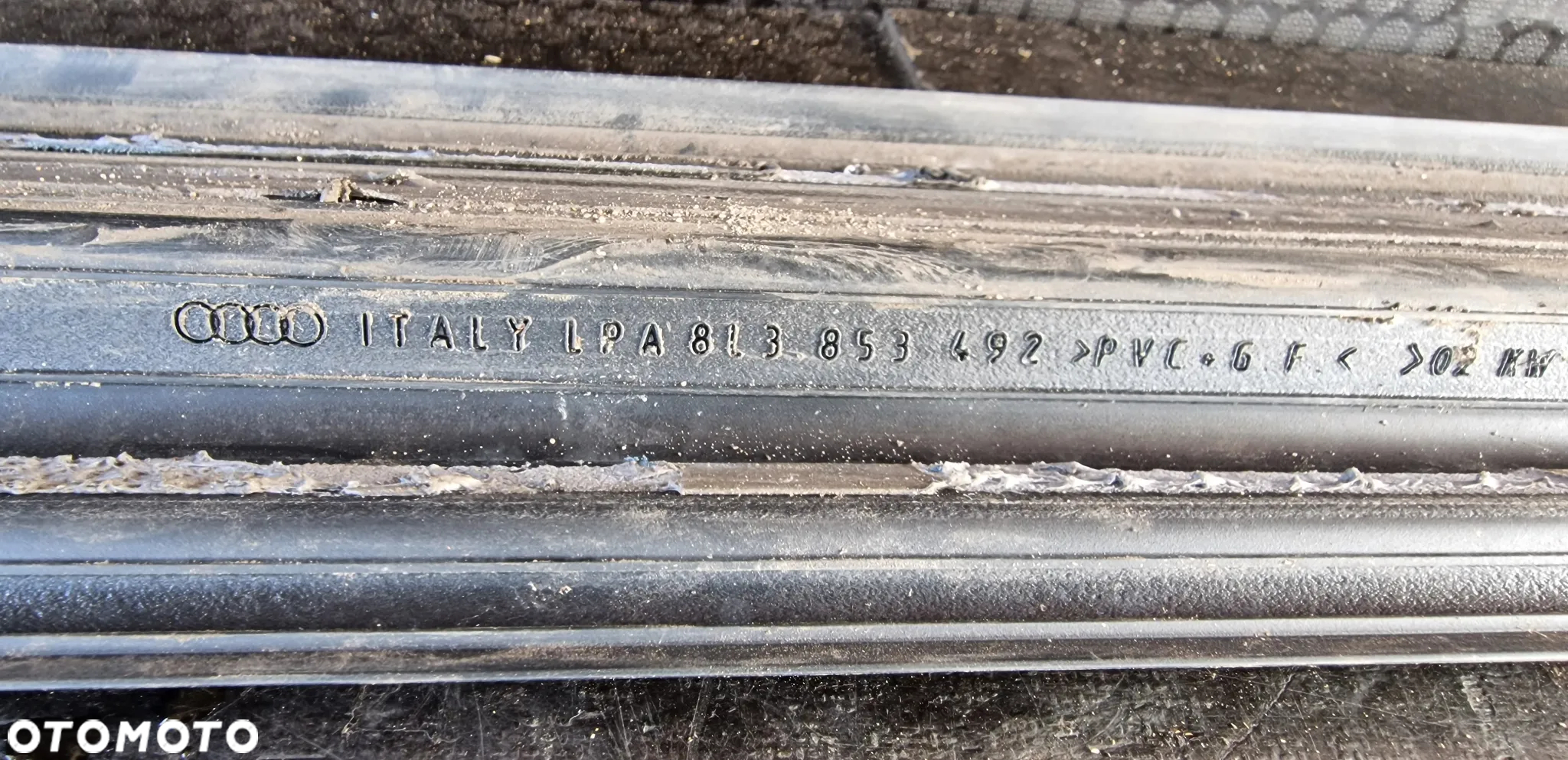 LISTWA PROGOWA PRAWA LEWA KOMPLET 8L3853491 8L3853492 AUDI A3 8L LIFT 3D - 8