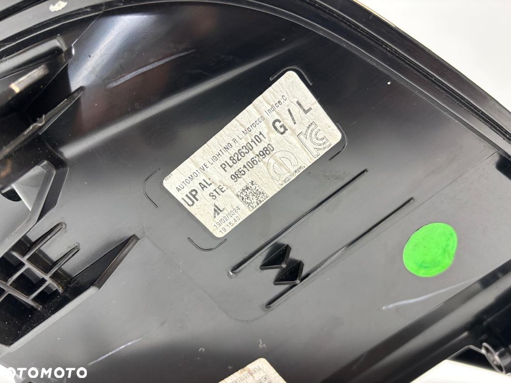 Peugeot 208 II 2 Lift Lampa Lewa Tył Tylna 9851062980 - 9