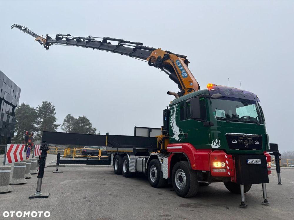 MAN TGS 35.440 8x6H EFFER 1355 Fly Jib Wciągarka HDS Żuraw - 27