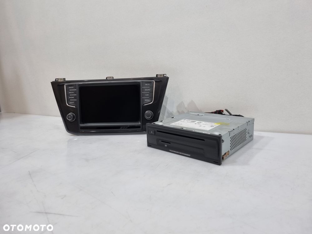VW TIGUAN II 5NA CRAFTER II RADIO NAWIGACJA MIB2 3Q0035840B 7C0919606 - 3