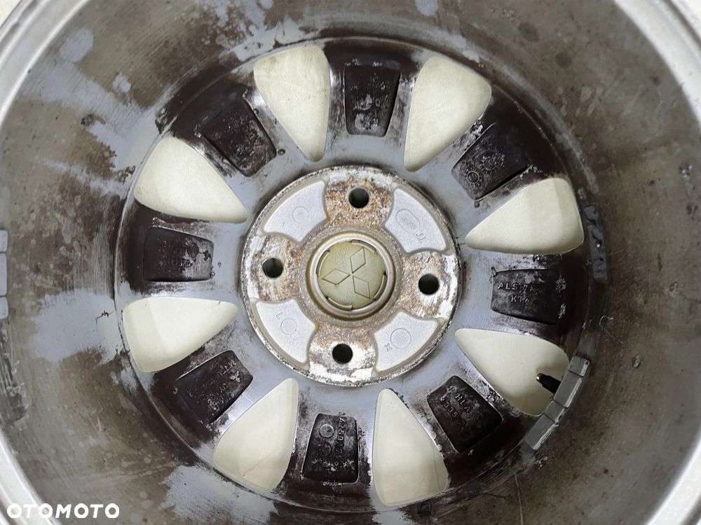Felgi aluminiowe Mitsubishi Colt VI 6 Z30 04-12r. r15 cali 6jx15 ET46 4x114,3 CH67 felgi oryginalne - 36