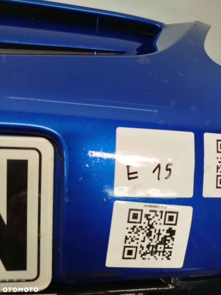 + ZDERZAK PRZÓD PRZEDNI DO HONDA CIVIC VII 7 B520P BŁĘKITNY NIEBIESKI - 4