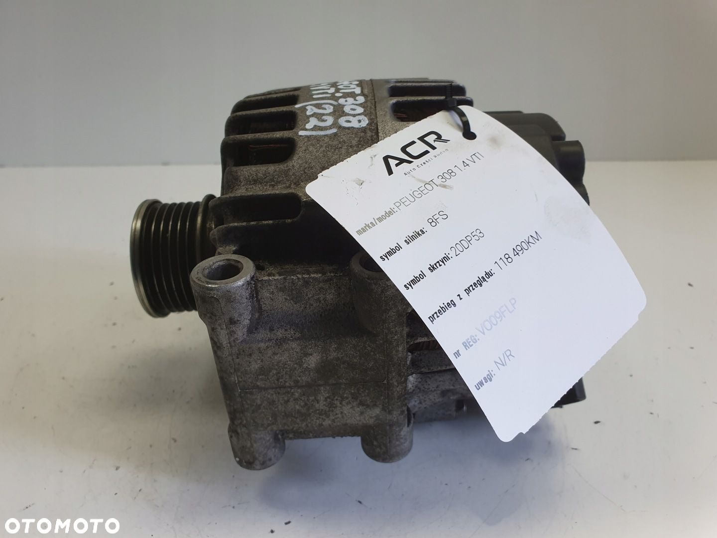 Peugeot 308 1.6 VTI ALTERNATOR valeo V757651380 - 4
