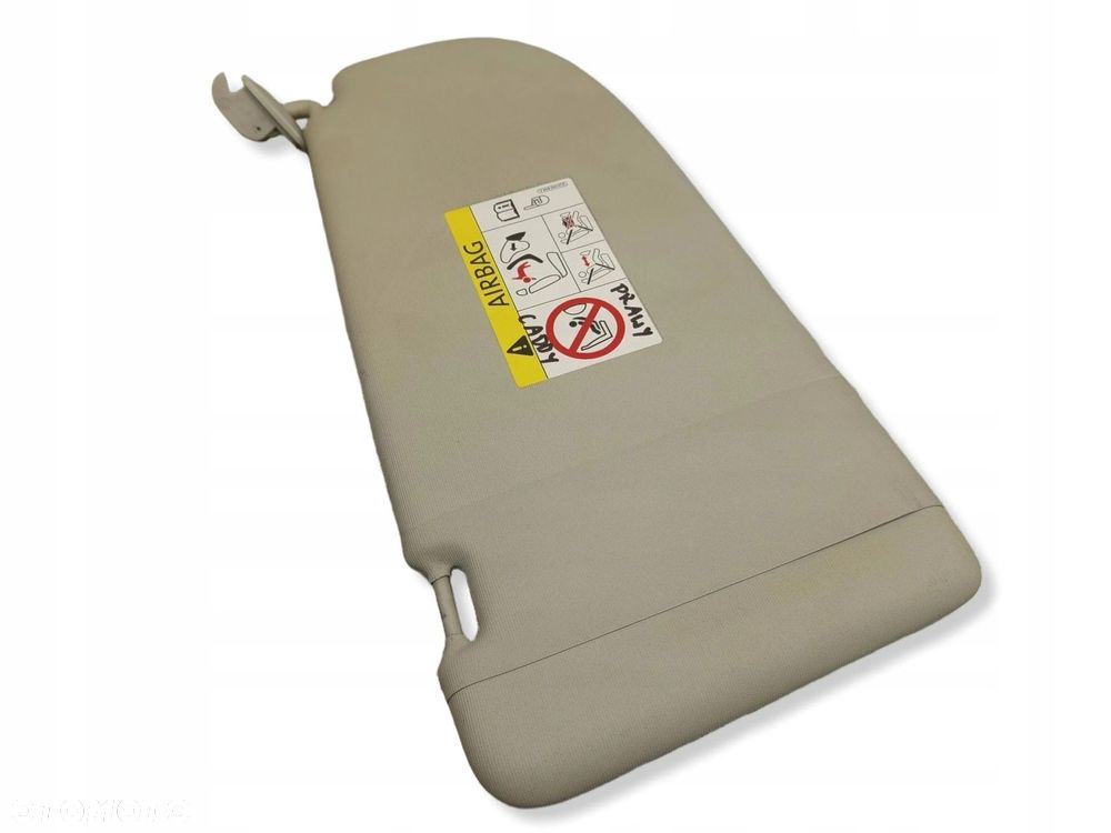 Osłona przeciwsłoneczna Prawa Prawy Przód Volkswagen Caddy III 2K0857552 - 1