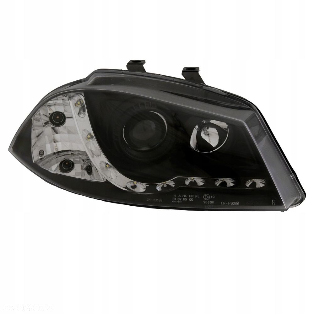 Reflektory Lampy kpl Black Tuning diody LED Seat Ibiza 6l III 3 2002-2008 - 2