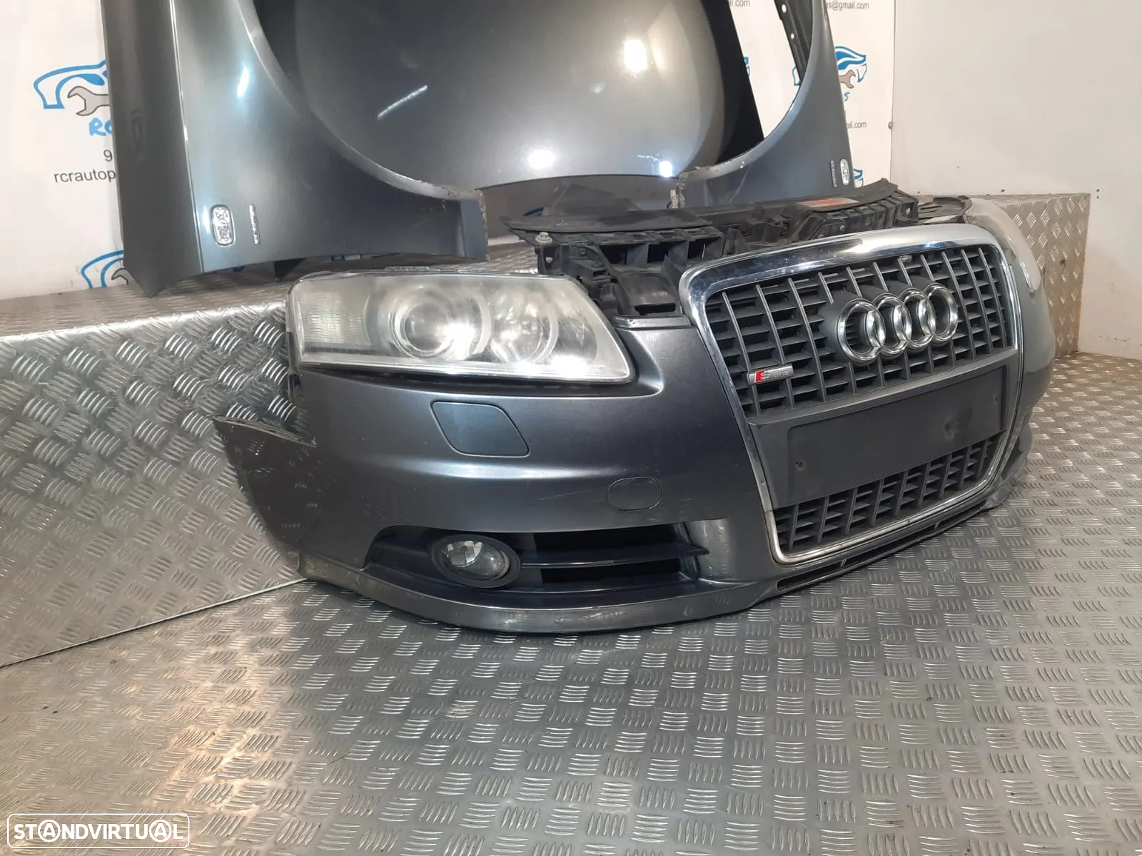 FRENTE COMPLETA AUDI A6 C6 SLINE S-LINE DIESEL XENON - 2