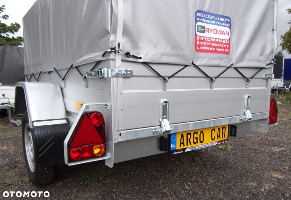 Rydwan przyczepa na RESORACH, jednoosiowa na kat. „B” - 12