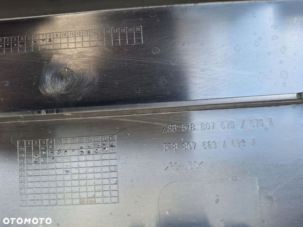 CUPRA TERRAMAR 24-BDB! ATRAPA GRILL W ZDERZAK PRZÓD ORYG. 578807679 578807679A 578807683 578807683A WYSYŁKA 24h - 11