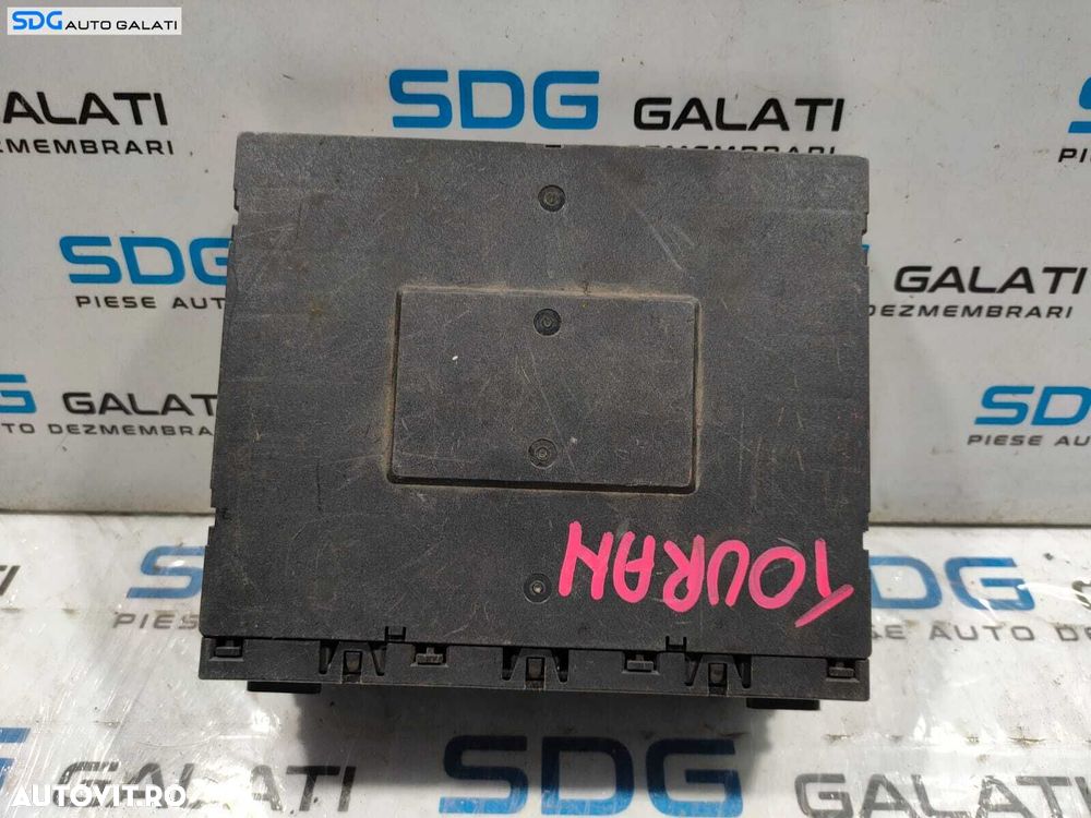 Unitate Modul Calculator Confort Comfort Panou Tablou Sigurante Volkswagen Golf 5 2004 - 2008 Cod 1K0937049M [L5003] - 3