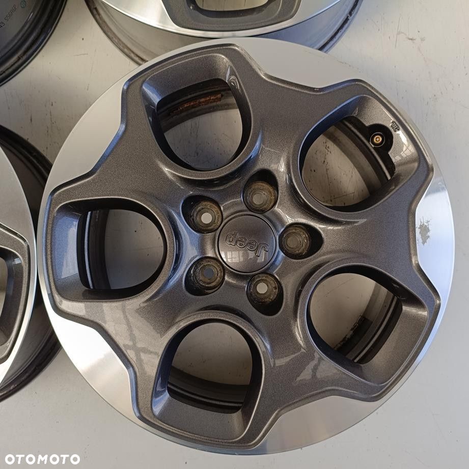 Alufelgi 5x110 16 Jeep Renegade 735577528 + TPMS 4szt (F9566) - 3