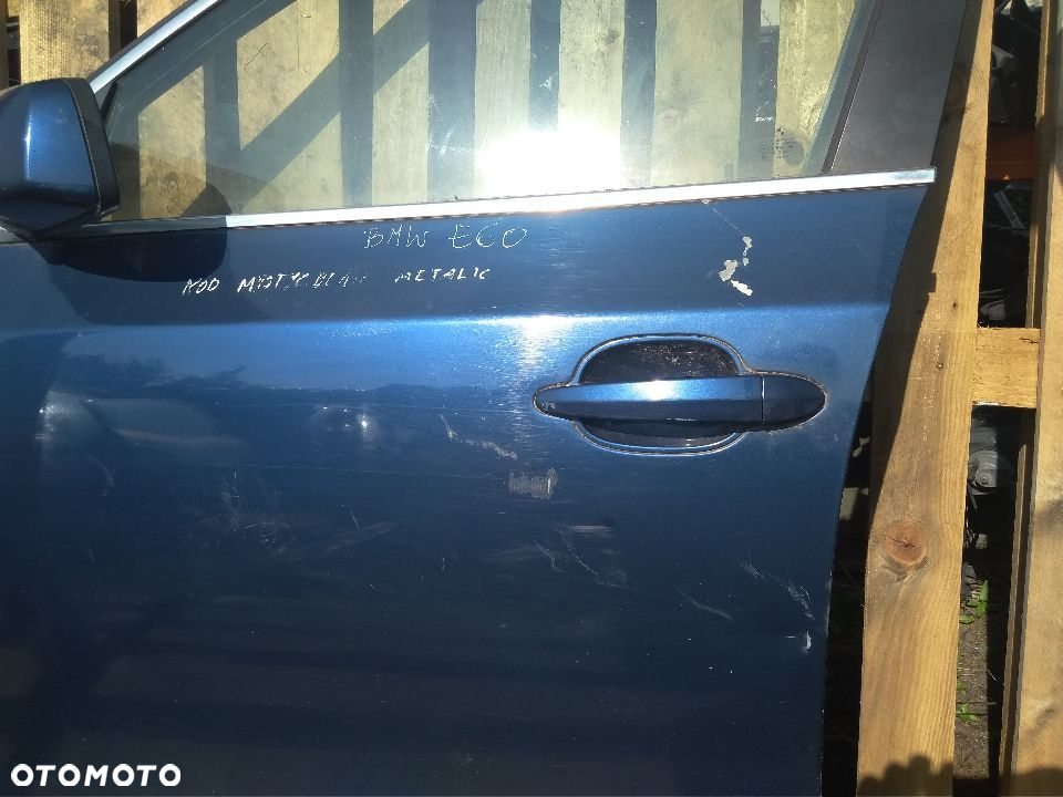 DRZWI BMW E60 LEWE PRZEDNIE LEWY PRZÓD MYSTICBLUE METALIC - 3