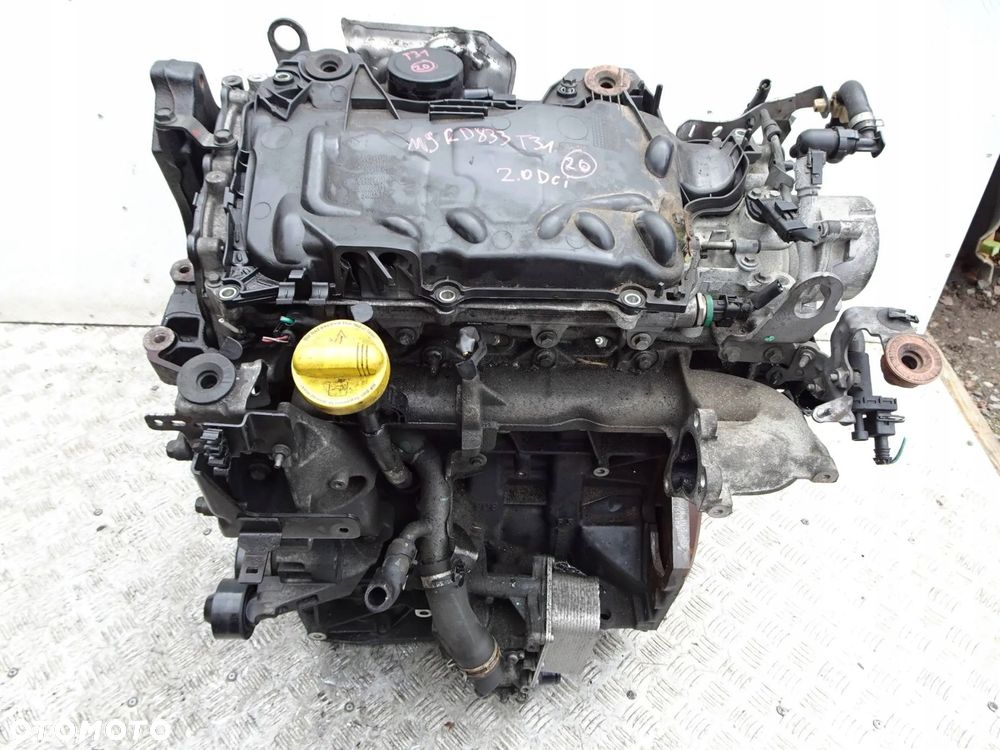 silnik nissan x-trail t31 2.0 dci m9r d833 - 9