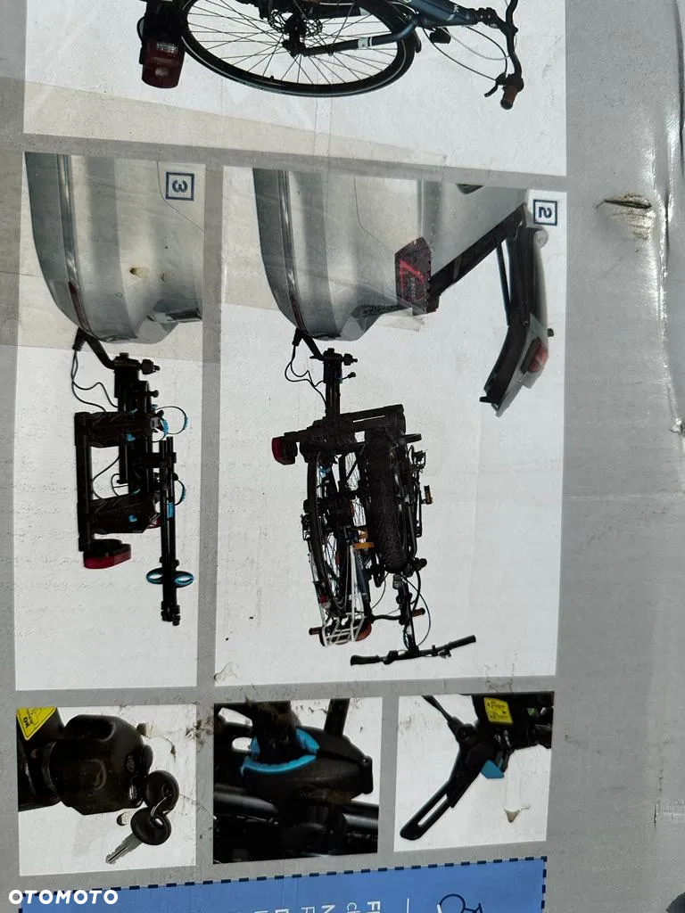 Bagażnik na 2 rowery na hak Norauto do dużych rowerów - 6