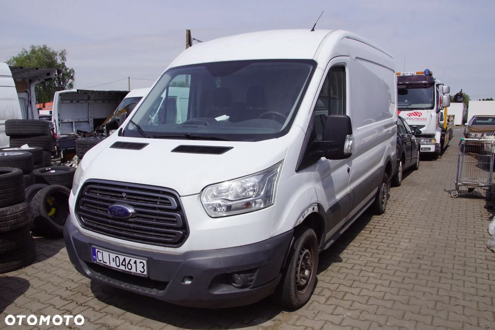 Auto na części - Ford Transit MK8 2.0 TDCI 105 KM YLF6 VMT6 7VTA 2018R Silnik Skrzynia Drzwi Maska Błotnik Zderzak Lampa Lusterko Klamka Szyba Deska Kokpit Sterownik Moduł Czujnik Licznik Panel Kierownica - 1