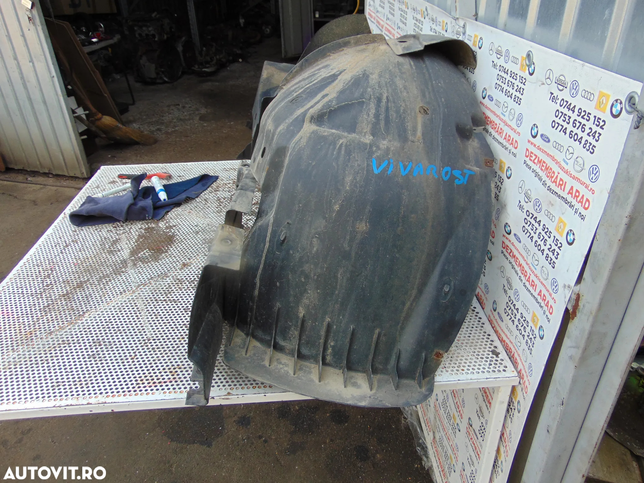 Carenaj roata fata Opel Vivaro 2001-2014 carenaje fata Renault Trafic stanga dreapta nissan primastar - 2