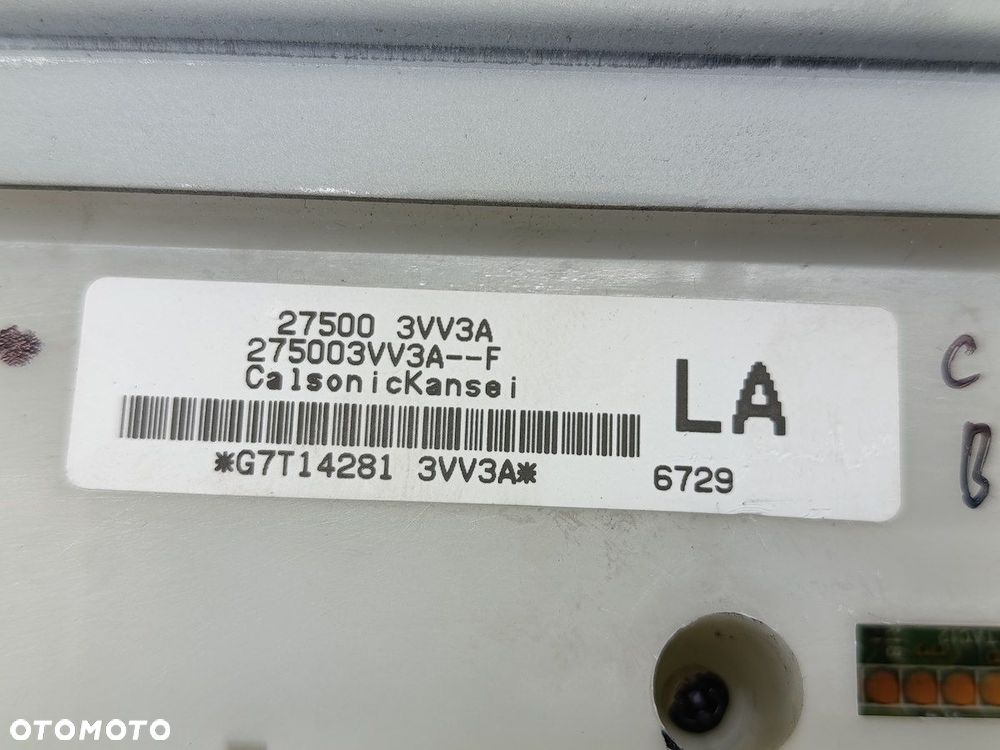 PANEL NAWIEWU NISSAN NOTE II 275003VV3A CALSONIC KANSEI - 8
