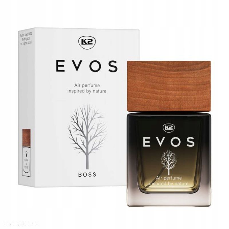 K2 EVOS BOSS flakon 50ml perfumy do auta zapach - 1